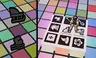 use the arrows to move the character across tiles that have the same icons as shown on the left