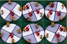 Pick the image where the darts add up to 10