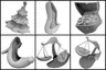 Pick the object that is not distorted