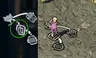 Use the arrows to move the person to the icon indicated by the colored circle