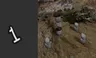 using the arrows, find the image where one of the towers of rocks contains the exact amount shown on the left