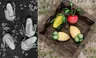 use the arrows to find the basket picture with the same content as shown on the left