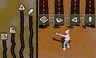 use the arrows to select the image where the character is pointing to the shortest route, as shown in the leftmost image